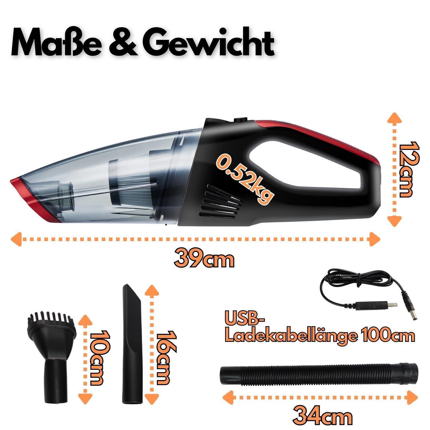 Battery Handheld Vacuum Cleaner Bagless Wireless Charging Station Without Cable Car Battery Vacuum Cleaner SchmuckNeu
