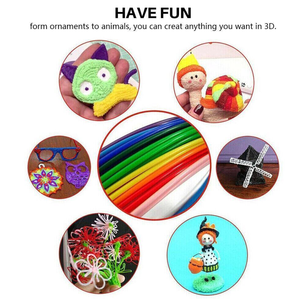 diy kinder 3d stifte set 3d druckstift pla filament 3d printing pen mit 12farben