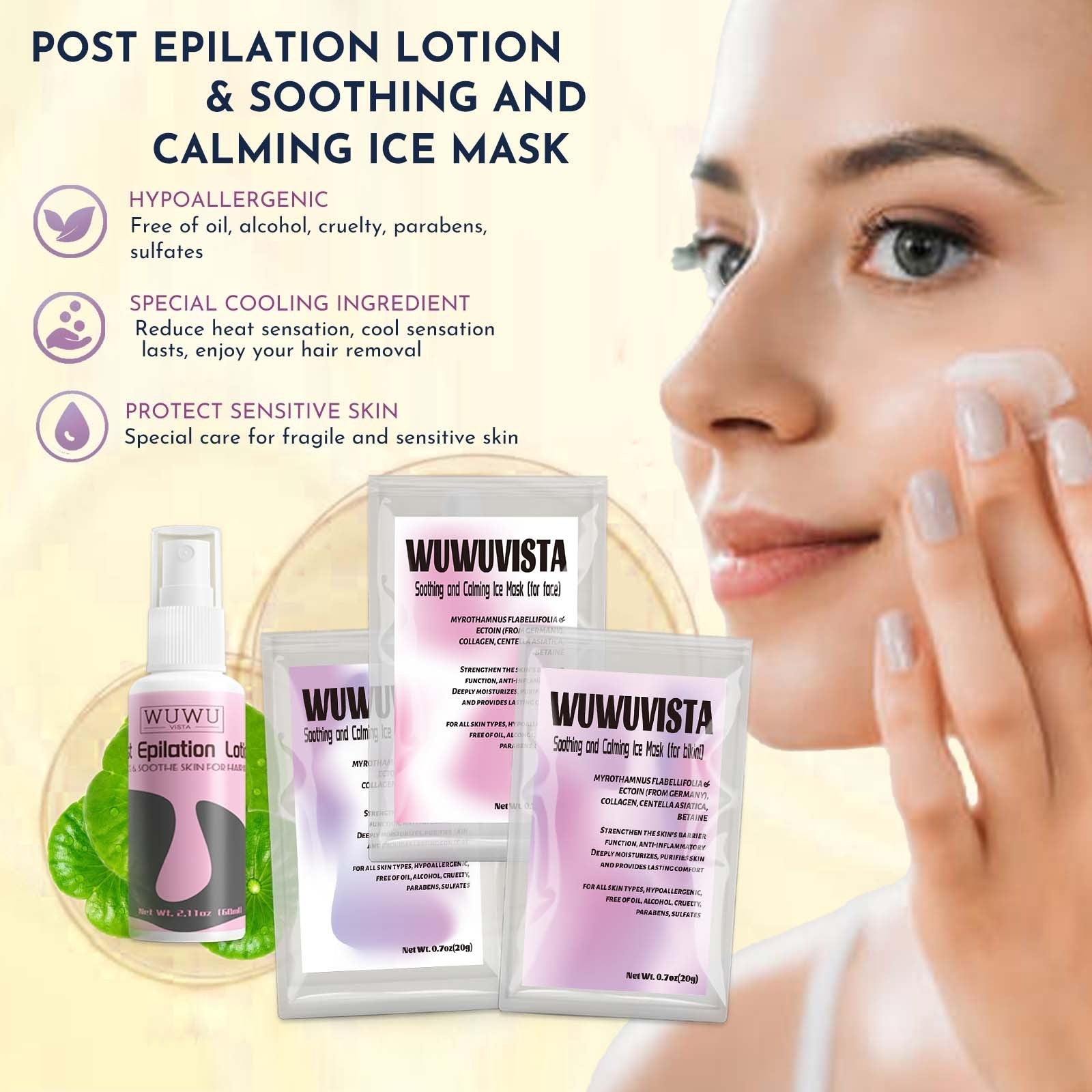 Waxing Kit WUWUVISTA 23 Items Hair Removal Wax Kit With Wax Warmer Waxing Beads For Face, Brazilian, Full Body, Bikini, Sensitiive Skin  Skin Suitable For Plugs Of American, European Specification SchmuckNeu