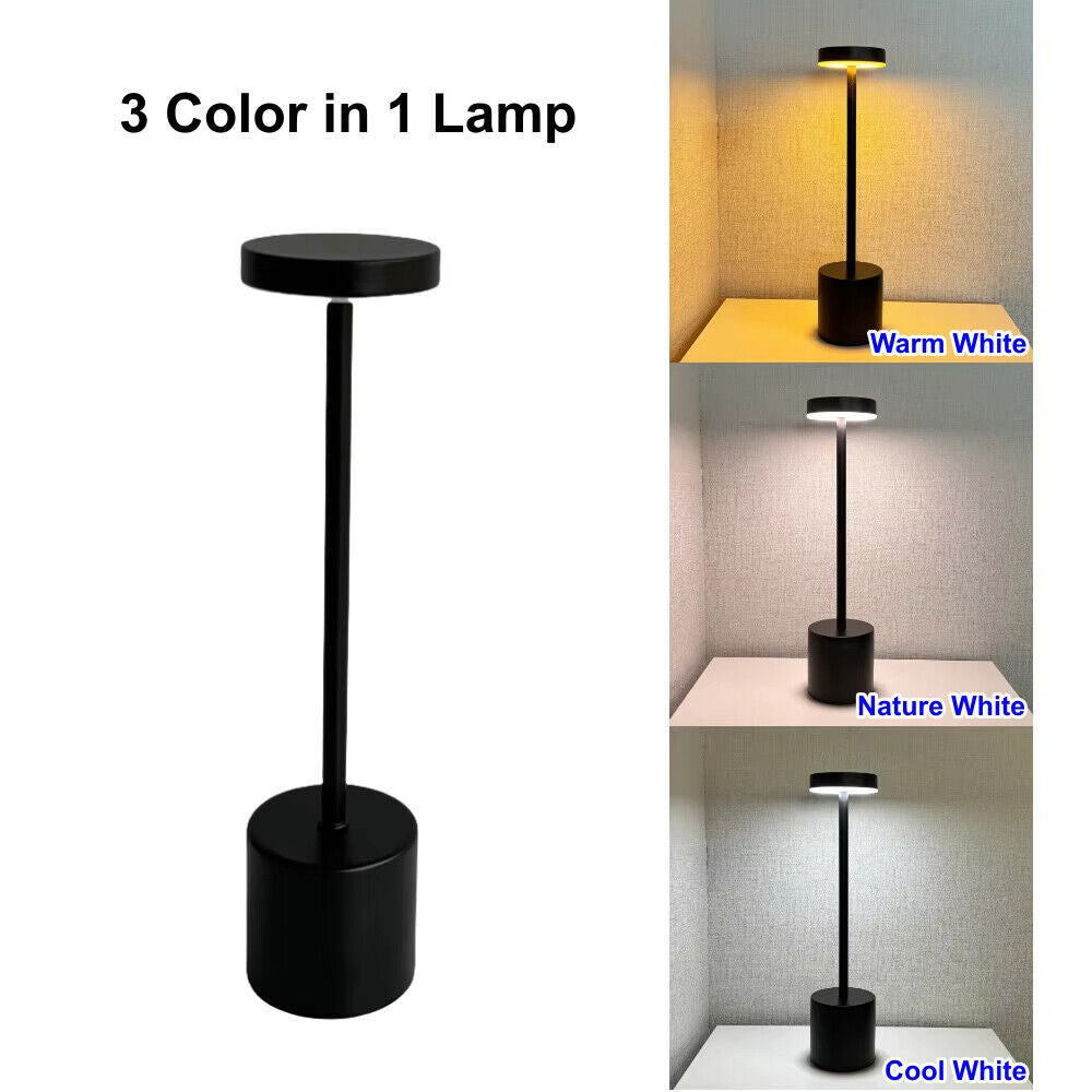 led tischlampe 3-farbige mit touch sensor tischleuchte arbeitszimmer beleuchtung