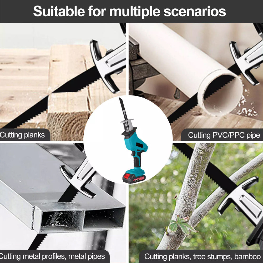 3000rpm electric saw saw 4 x saw blades for 18v schmuckneu