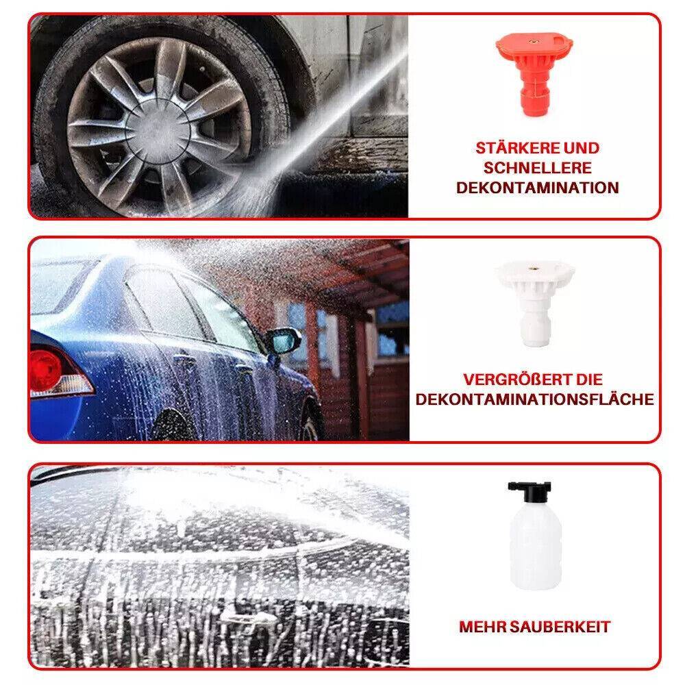 Akku Hochdruckreiniger 2 Akkus Auto Mobiler Druckreiniger Spritzpistole Love Local Jewelry