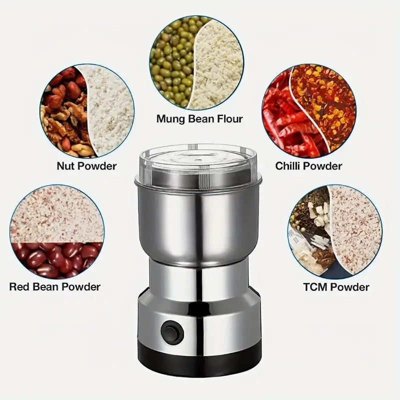 electric coffee grinder coffee beans spices cereals nut bean grinder