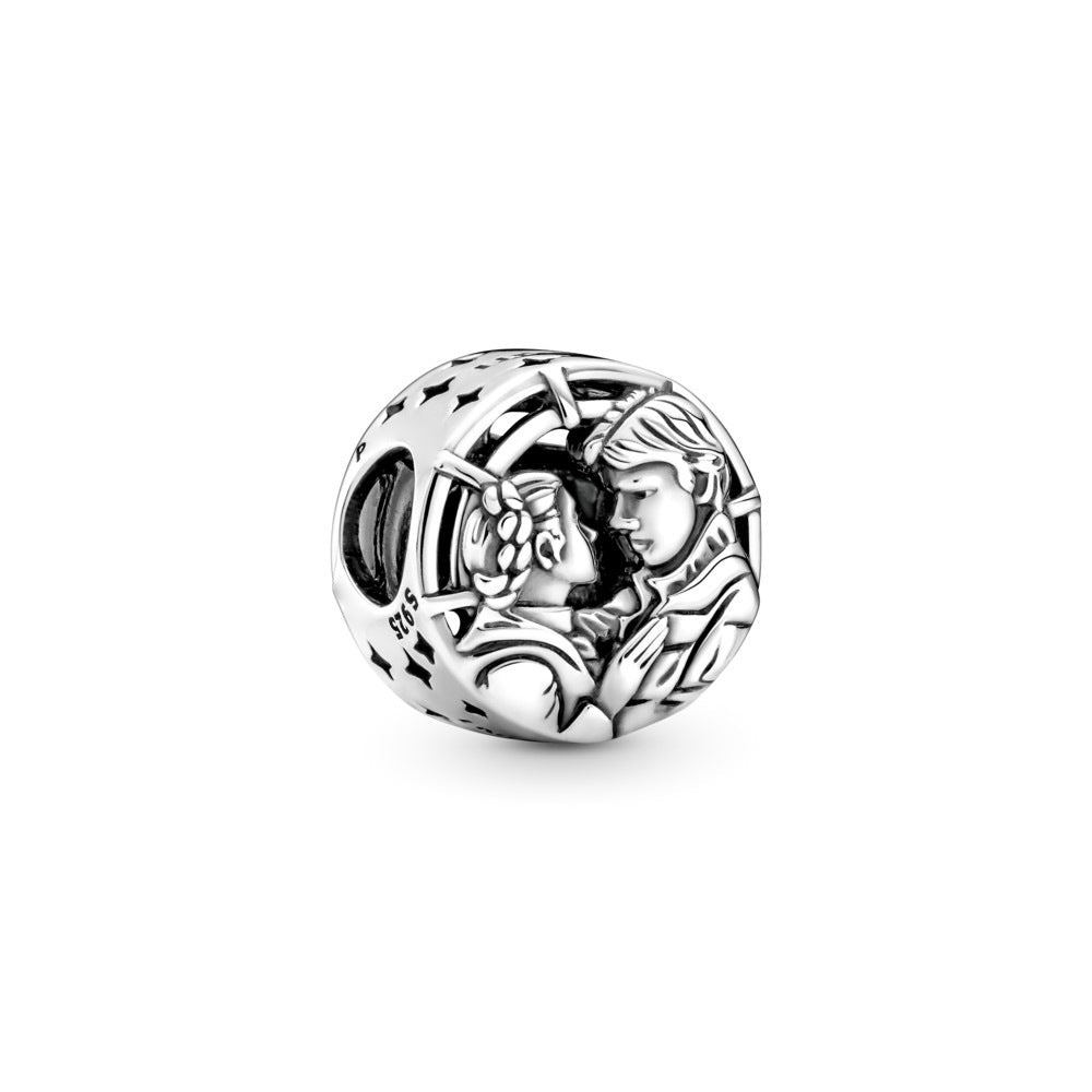 18 verschiedene string style charms – verspielte 925er silber-charms - lunastein