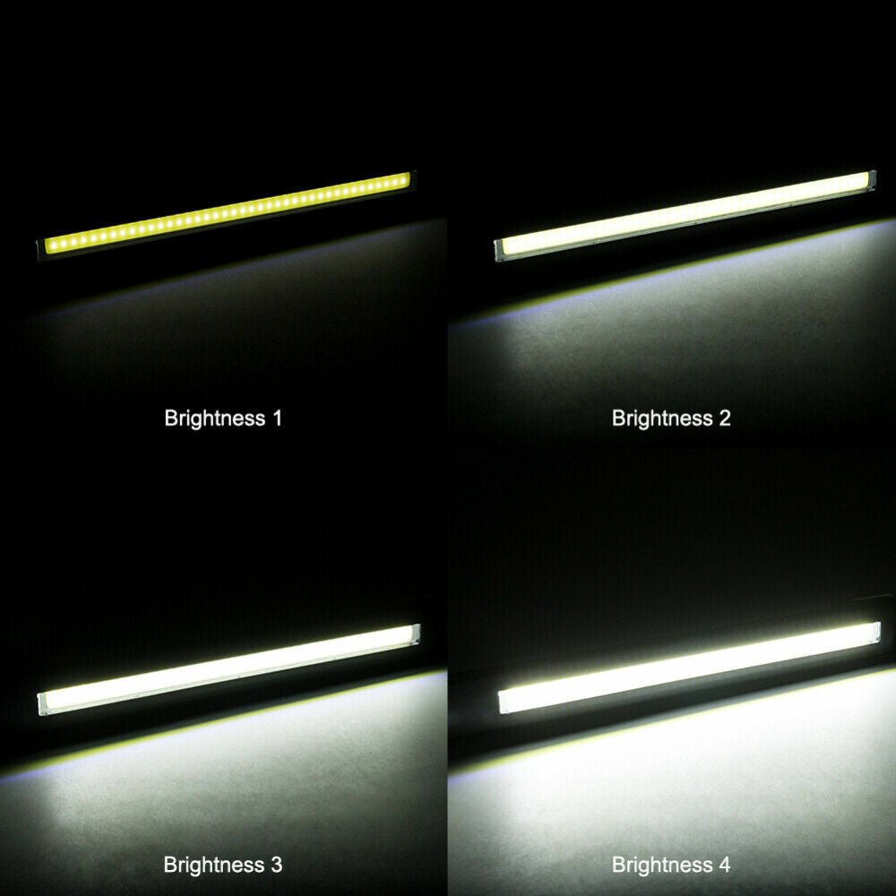 usb rechargeable work light magnetic led flashlight flexible cordless torch automotive inspection emergency light 2 pack schmuckneu