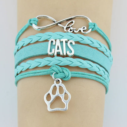 Feline Love – Charm-Armband für Katzenfreunde - Lunastein