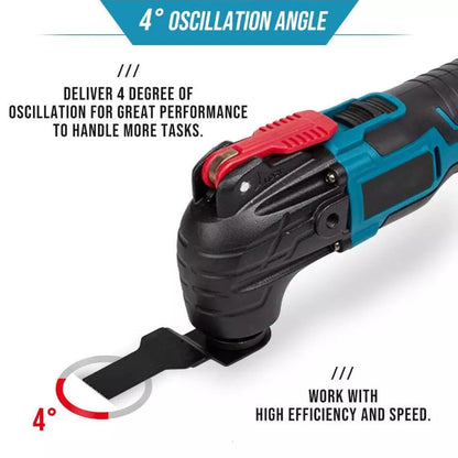 Oscillating Multi-Tool For Makita 18V Battery Versatile Cordless Sander With Sawing, Sanding And Cutting Functions No Batteries Or Chargers Required SchmuckNeu