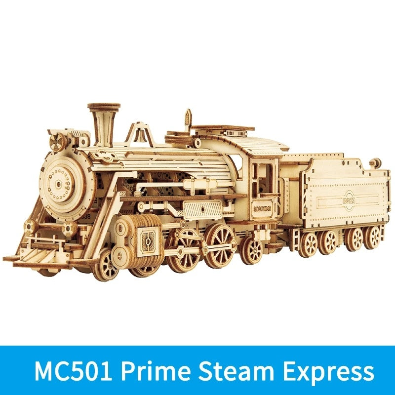 robotime rokr train model 3d wooden puzzle toy assembly locomotive model building kits for children kids birthday christmas gift schmuckneu