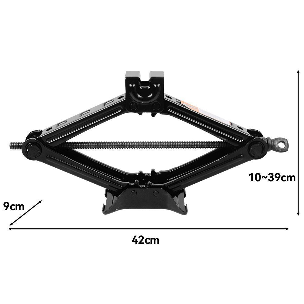 Scherenwagenheber Auto Wagenheber 2.5T Scherenwagenheber Mit Handkurbel SUV DE Love Local Jewelry