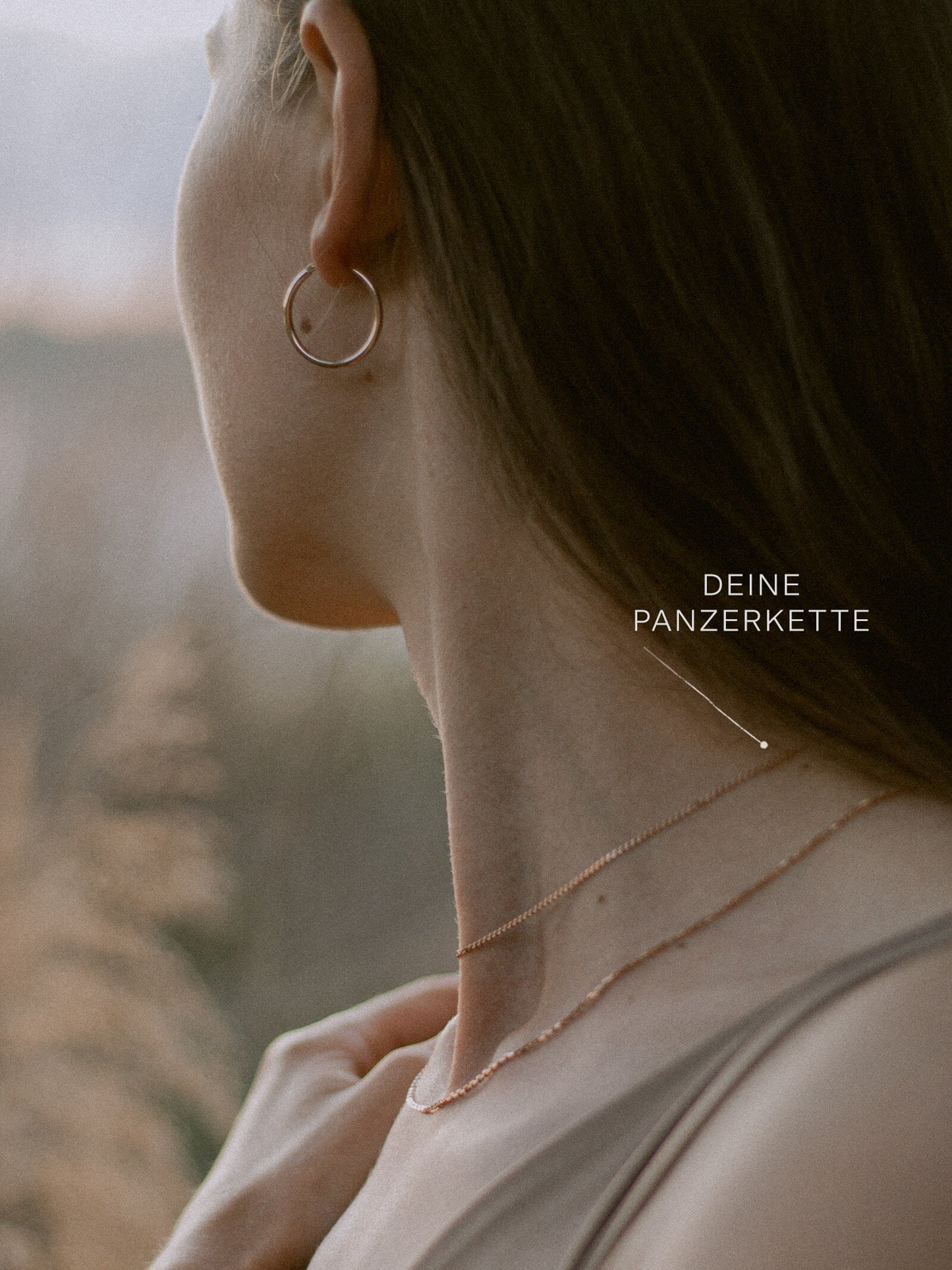 panzerkette timeless filigran roségold vergoldet-3