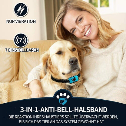 NEW Anti Bell Collar Dogs Parenting Collar Tone Vibration Dogs Pet DE SchmuckNeu