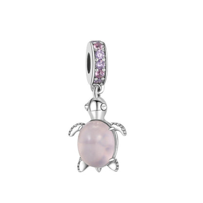 Ocean Friends Charm Set 2025 – Maritime Tier-Charms aus 925 Silber in Blau - Lunastein
