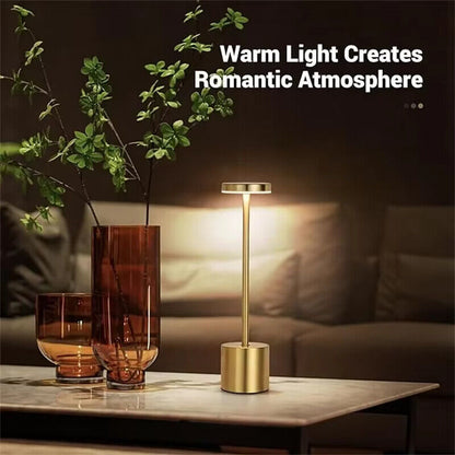 LED Tischlampe 3-farbige Mit Touch Sensor Tischleuchte Arbeitszimmer Beleuchtung