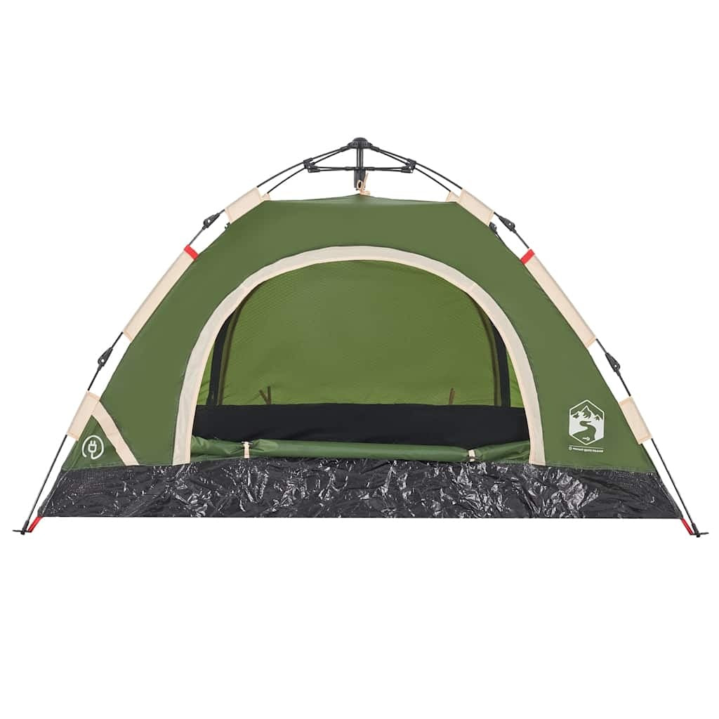 camping tent 2 persons green quick release