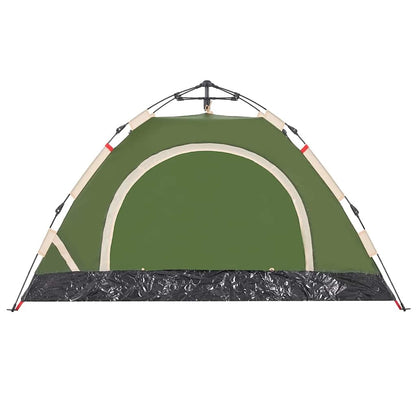 Camping Tent 2 Persons Green Quick Release