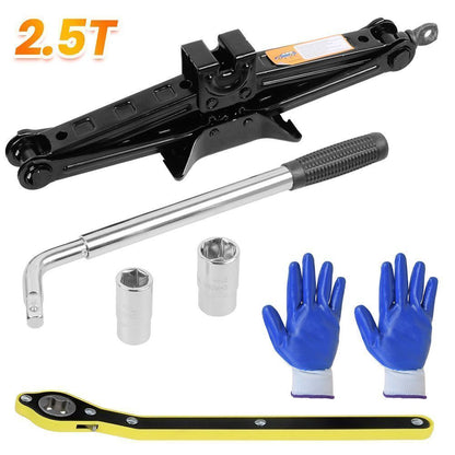 Scherenwagenheber Auto Wagenheber 2.5T Scherenwagenheber Mit Handkurbel SUV DE Love Local Jewelry