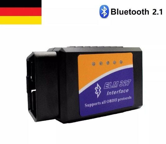 OBD  Stecker Bluetooth-OBD2 Scanner Diagnosegerat Fur IOS - Android SchmuckNeu