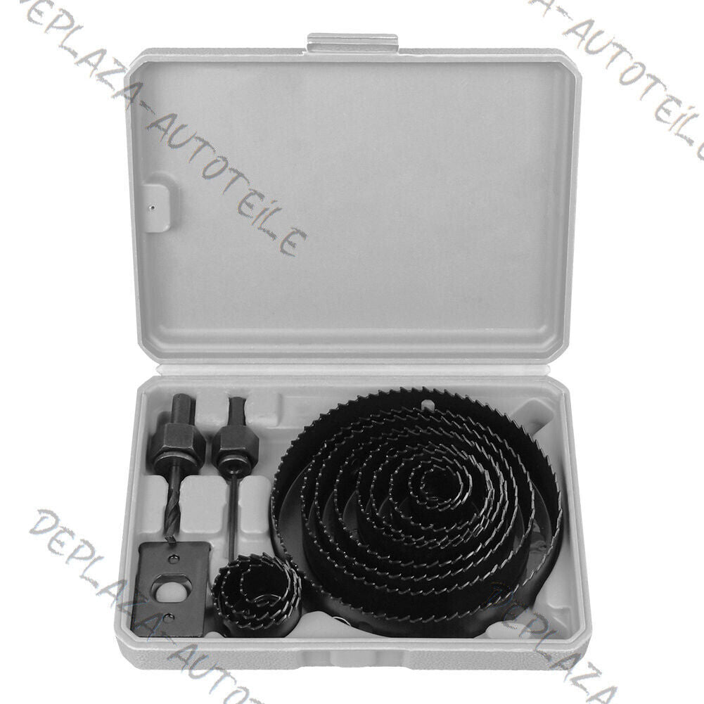 wood set 16-piece 19 to 127mm -2 adapter circular saw transport case