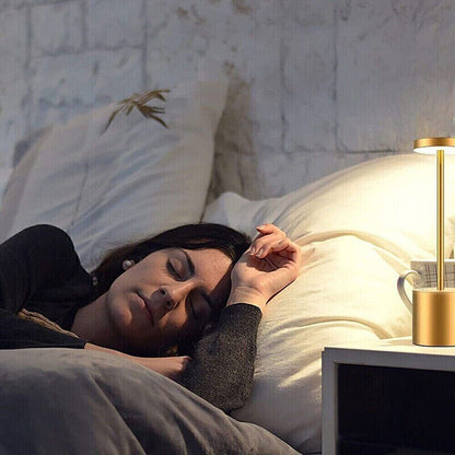 LED Tischlampe 3-farbige Mit Touch Sensor Tischleuchte Arbeitszimmer Beleuchtung