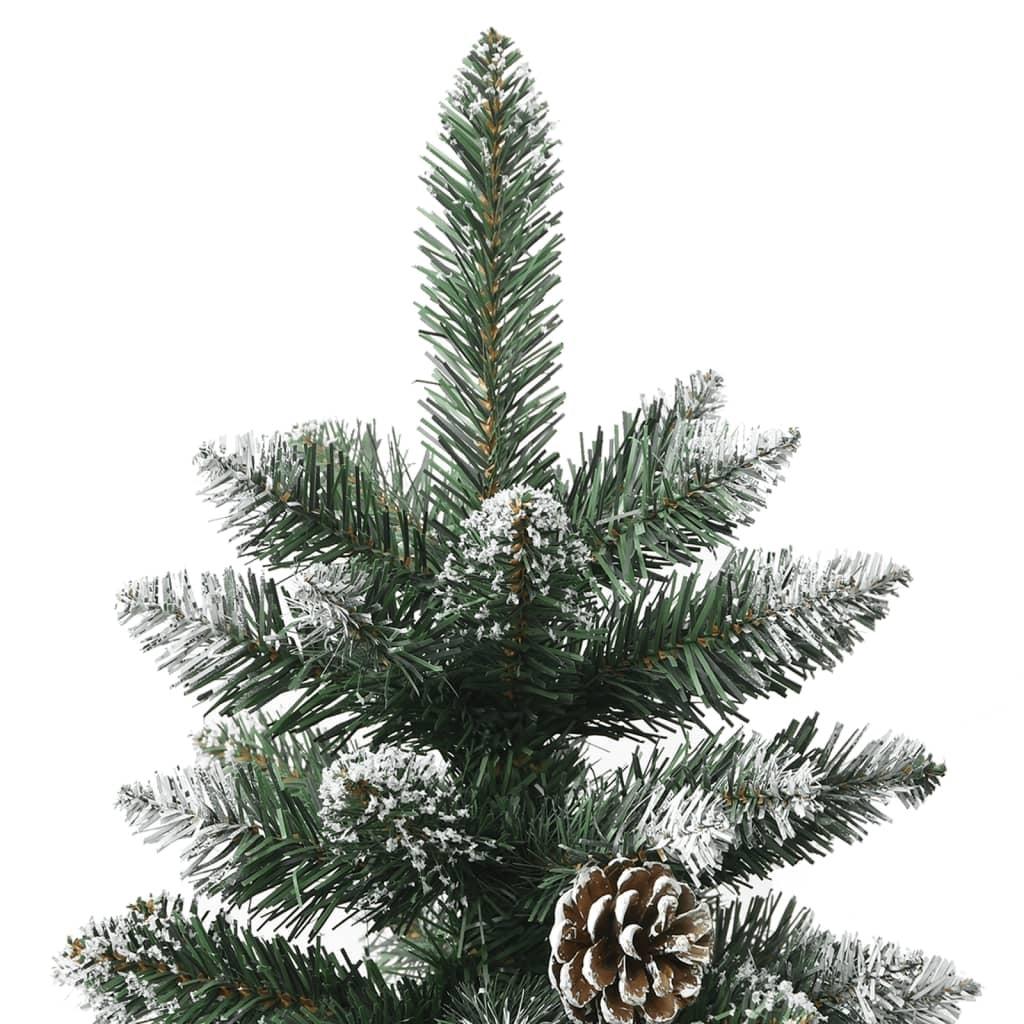 artificial christmas tree with stand green 120 cm pvc