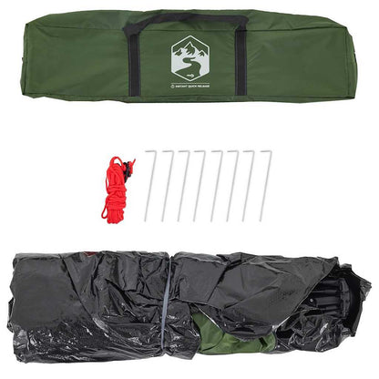 Camping Tent 2 Persons Green Quick Release