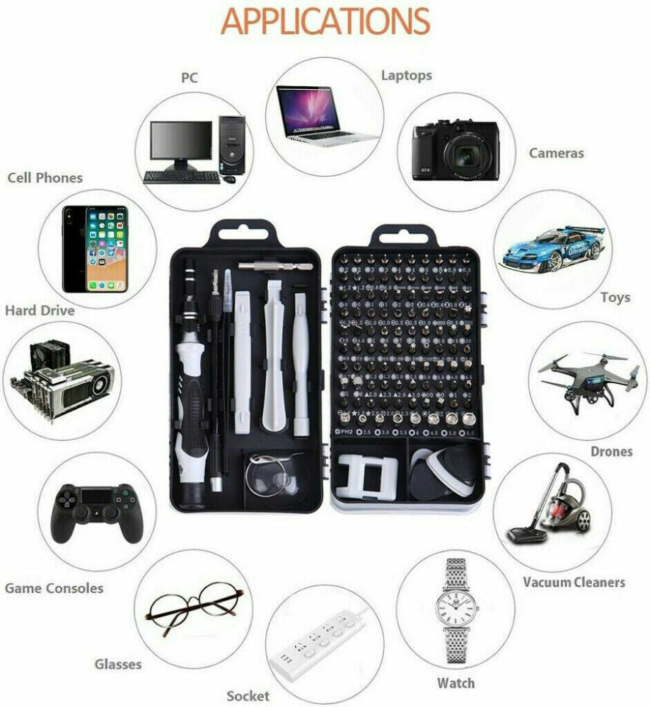 115x torx precision mechanics screwdriver mini screwdriver bit set mobile phones
