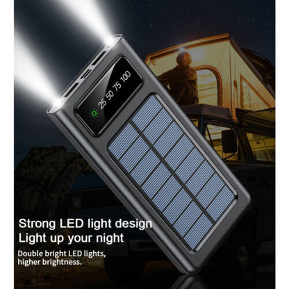 Solar Power Bank 900000mAh Tragbar Externer Batterie Ladegerat Fur Alle Handy DE SchmuckNeu