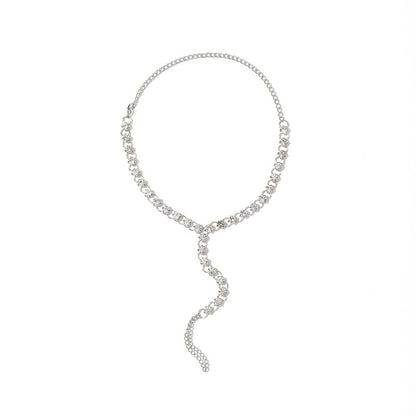 ShineSteps – Fußkettchen mit Kristall-Gliedern in Silberoptik - Lunastein - Schmuck