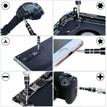 115x Torx Precision Mechanics Screwdriver Mini Screwdriver Bit Set Mobile Phones