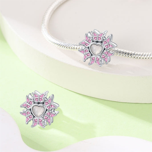 Glowing Luminous DIY Ornament – Leuchtende Frühlings-Charms aus Silberoptik - Lunastein