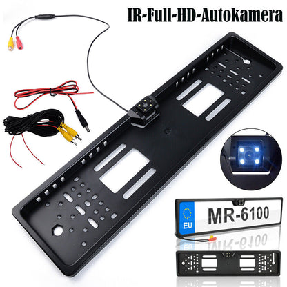 IR Car Rear View Camera Night Vision Camera License Plate License Plate Holder