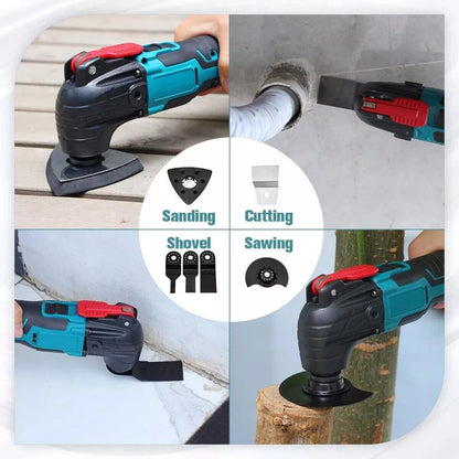 Oscillating Multi-Tool For Makita 18V Battery Versatile Cordless Sander With Sawing, Sanding And Cutting Functions No Batteries Or Chargers Required SchmuckNeu