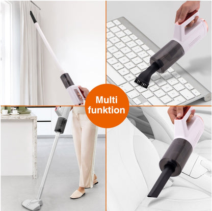 Akku Handstaubsauger 3 In 1 Akku Staubsauger Beutellos Kabellos Vakuum Mit Kabel