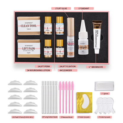ICONSIGN Lash Lift EyeLash Eyebrow Dye Tint Kit Lashes Perm Set Brow Lamination Makeup Tools SchmuckNeu