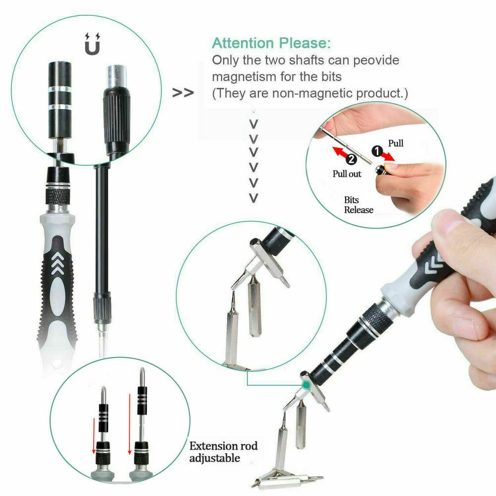 115x torx precision mechanics screwdriver set mini screwdriver bit set mobile phones schmuckneu