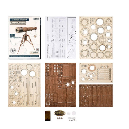 3D Wooden Puzzle Game Assembly Children's Toys SchmuckNeu