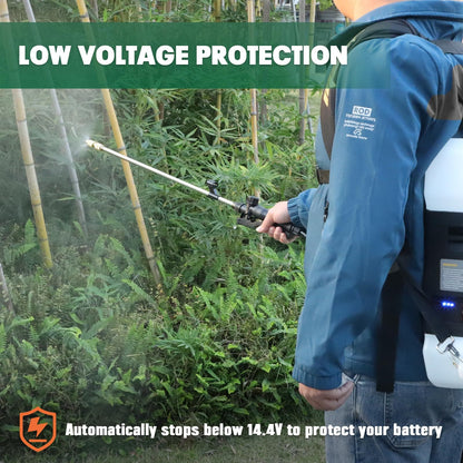 12 L 3Gallon Lawn Garden Sprayer Compatible With18V Battery