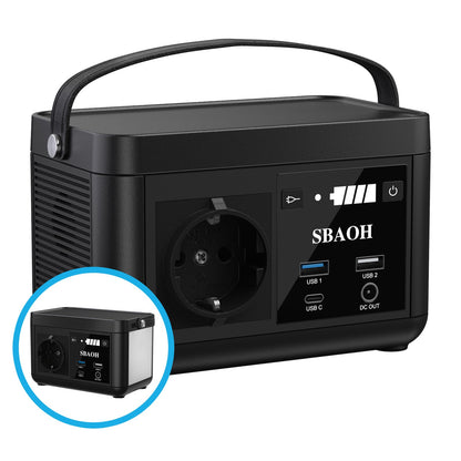 Portable Power Station,120W 88.8Wh Lithium Battery Solar Generator Quick Charge 230V AC Outlets DC Ports And LED Flashlight,Solar Panel Is Not Included Love Local Jewelry