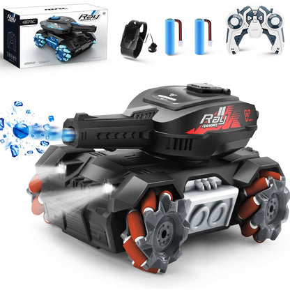 DE 4DRC Y1 RC Tank Shooting Gesture Sensing Rc Stunt Car With Light Music