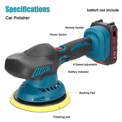 For 18V LXT BL18 Cordless Random Orbital Polisher Polisher Machine Polish