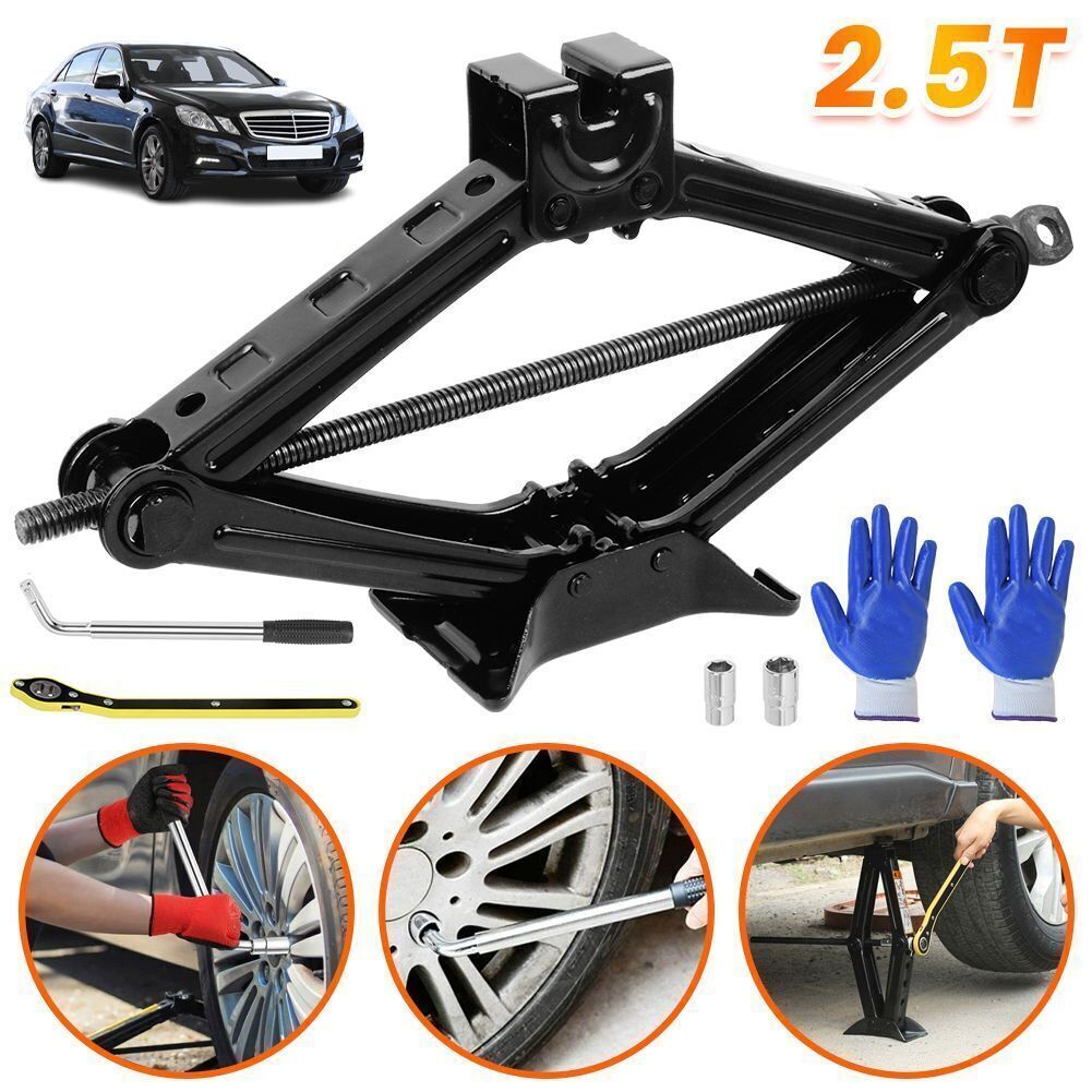 Scherenwagenheber Auto Wagenheber 2.5T Scherenwagenheber Mit Handkurbel SUV DE Love Local Jewelry