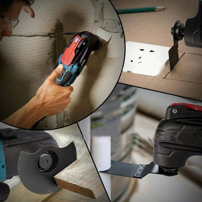 Oscillating Multi-Tool For Makita 18V Battery Versatile Cordless Sander With Sawing, Sanding And Cutting Functions No Batteries Or Chargers Required SchmuckNeu