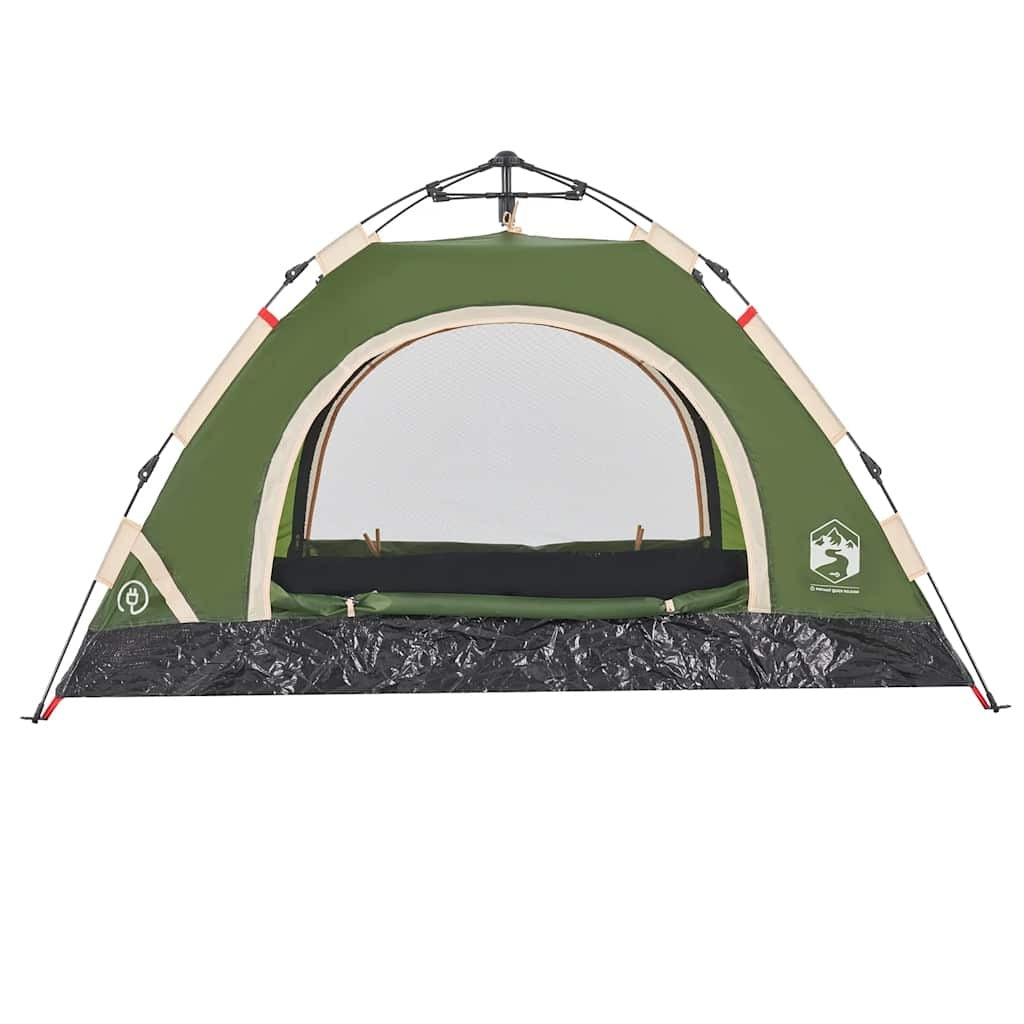 camping tent 2 persons green quick release