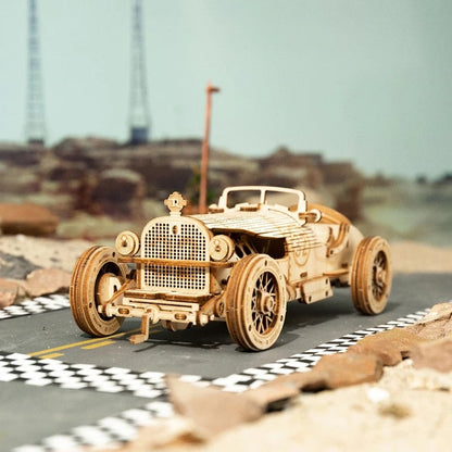 Car 3D Wooden Puzzle Game Assembly Racing Children's Toys SchmuckNeu