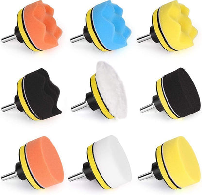 22pcs Set Polishing Polishing Sponge Cordless Screwdriver Polishing Pads Polishing Attachment For Car