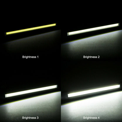 USB Rechargeable Work Light Magnetic LED Flashlight Flexible Cordless Torch Automotive Inspection Emergency Light 2 PACK SchmuckNeu
