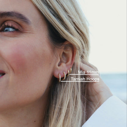 MIA HOOPS 1,1CM-1